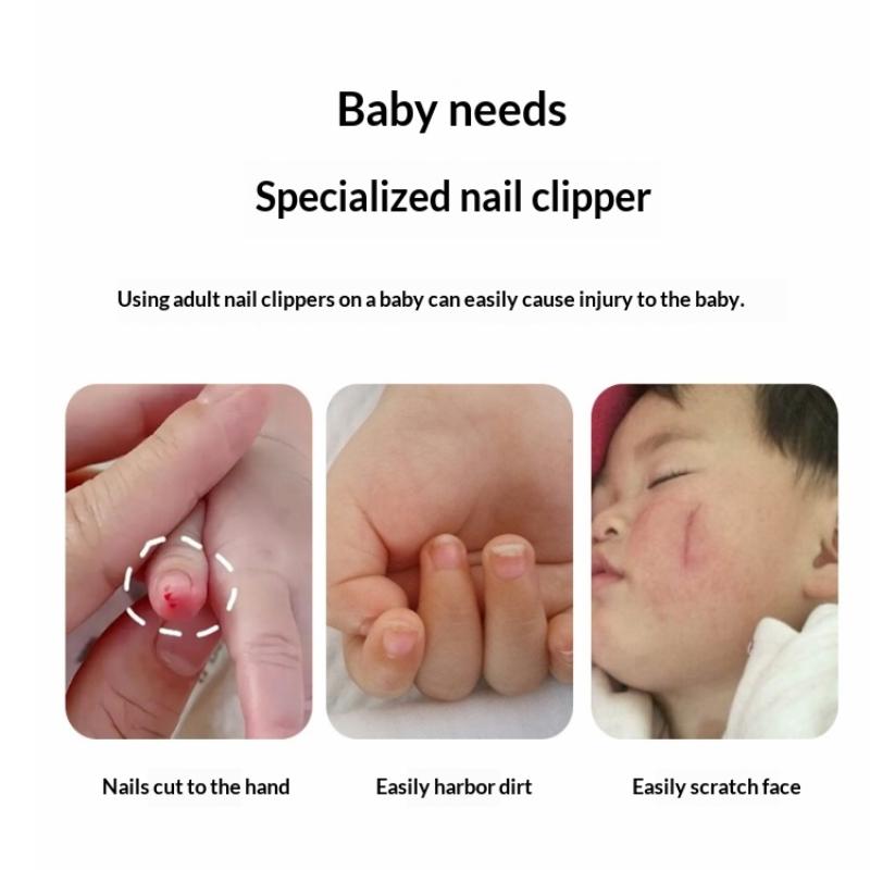4Pcs Kids Safe Portable Nail C - Baby Products Kit Set review and price
